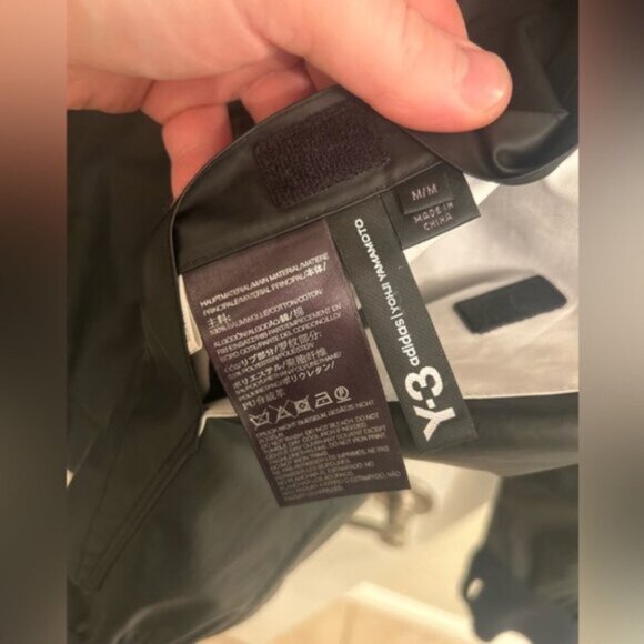 Y3 Yohji Yamamoto Adidas Reversible Black & White Bomber Jacket - Picture 3 of 13